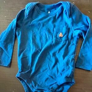 Gap Navy Long sleeve Kids Bodysuit